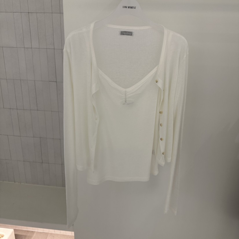 LOW MOMENT韓國代購女裝新款人氣推薦職業套裝羊絨套裝開衫LOW MOMENT套裝