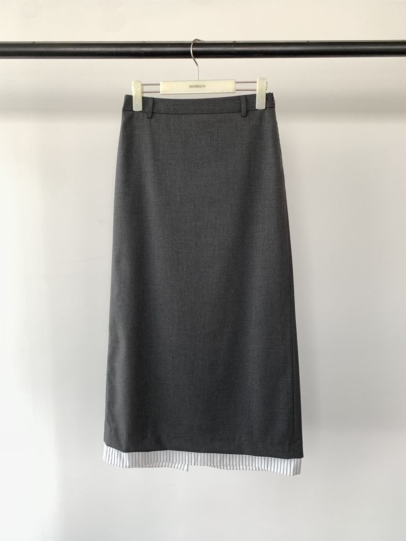 UNDERSON韓國直郵女裝新品26春夏熱賣職業人氣推薦時尚長裙UNDERSON長裙
