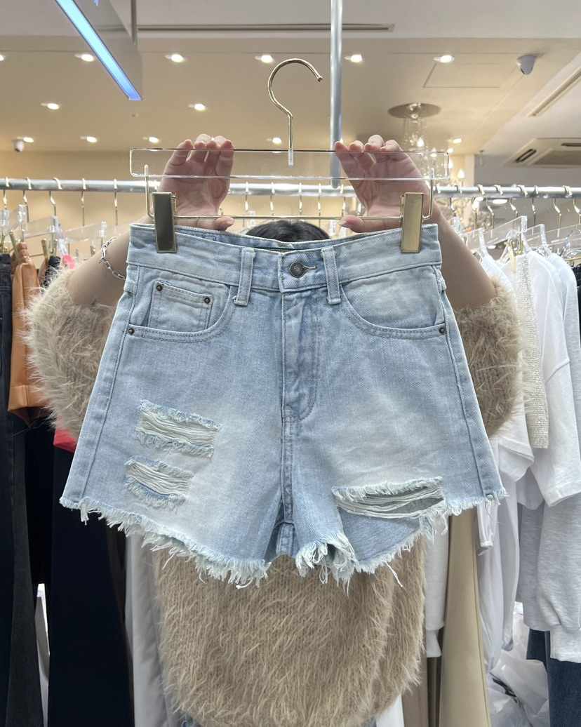 WORK SHOP韓國直郵實拍女士新款26春夏推薦職業時尚短褲Work_shop短褲