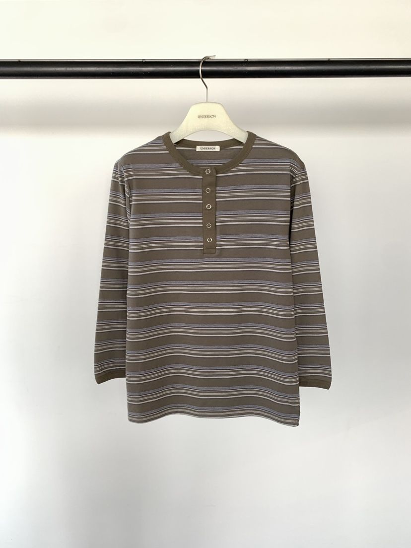 UNDERSON韓國代購女士新款職業時尚推薦休閑26春夏長袖T恤UNDERSON長袖T恤