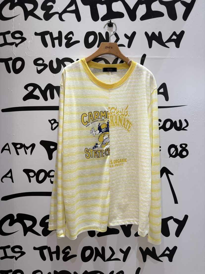 2ND K韓國東大門直郵女裝新款休閑時尚人氣熱賣26春夏長袖T恤2ND K長袖T恤