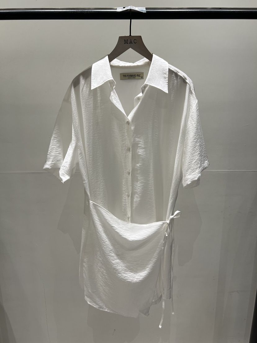 MAC韓國東大門直郵女士新款職業26春夏時尚熱賣襯衫蕾絲衫THE FORWARD MAC襯衫/蕾絲衫