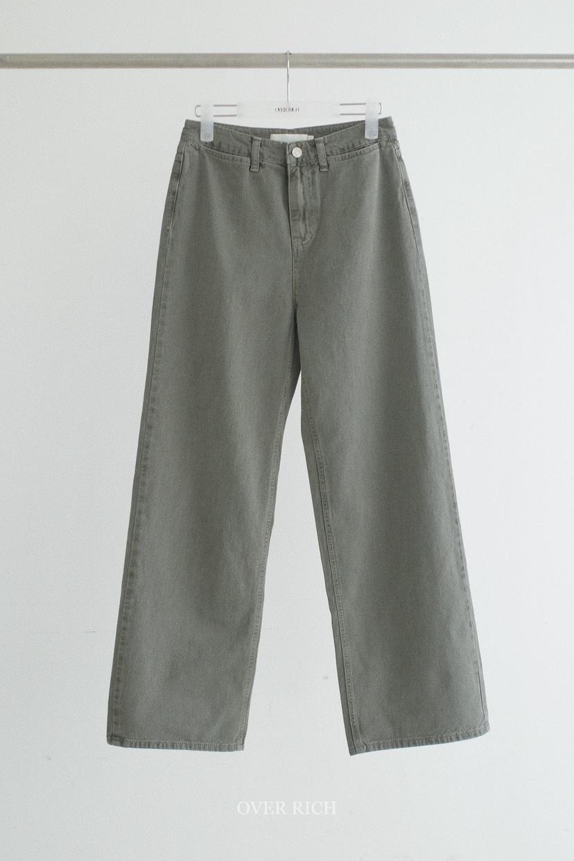 OVER RICH韓國東大門代購女士新款熱賣時尚職業26春夏休閑褲OVER RICH休閑褲