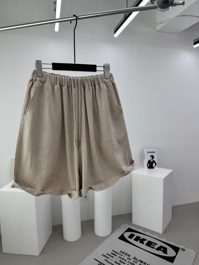 RED-A韓國代購女裝新款時尚休閑職業26春夏熱賣短褲亞麻RED-A短褲