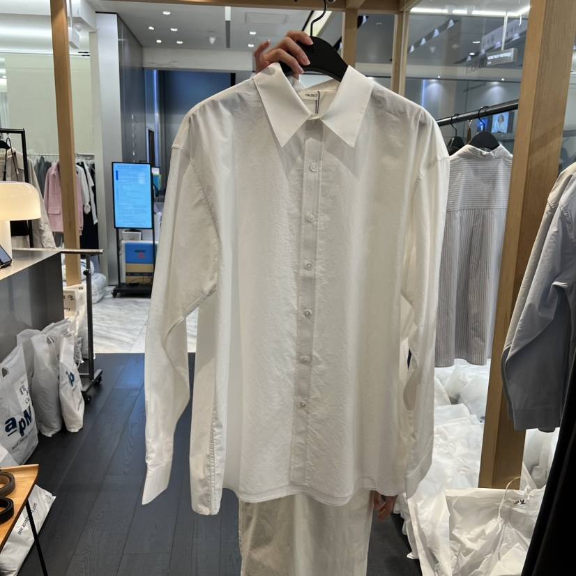 OBJECT韓國直郵女裝新款熱賣推薦職業26春夏休閑襯衫蕾絲衫OBJECT襯衫/蕾絲衫