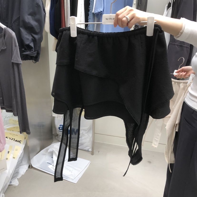 NUTPLAN韓國直郵女裝新款26春夏休閑熱賣職業推薦人氣短裙NUTPLAN短裙