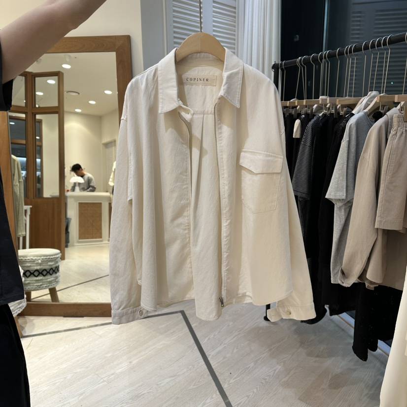 COPINER韓國代購女士新款時尚人氣推薦26春夏職業襯衫蕾絲衫COPINER襯衫/蕾絲衫