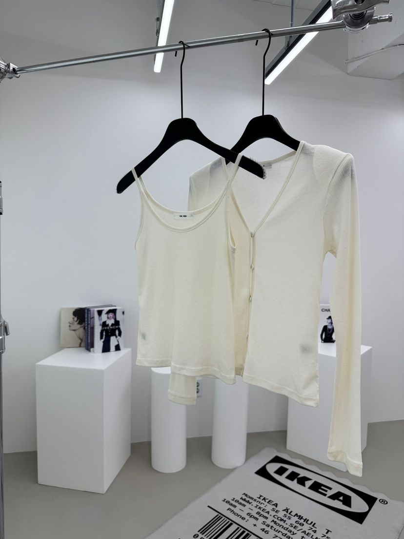 RED-A韓國直郵實拍女士新款推薦針織衫不含內搭羊毛衫蕾絲RED-A針織衫