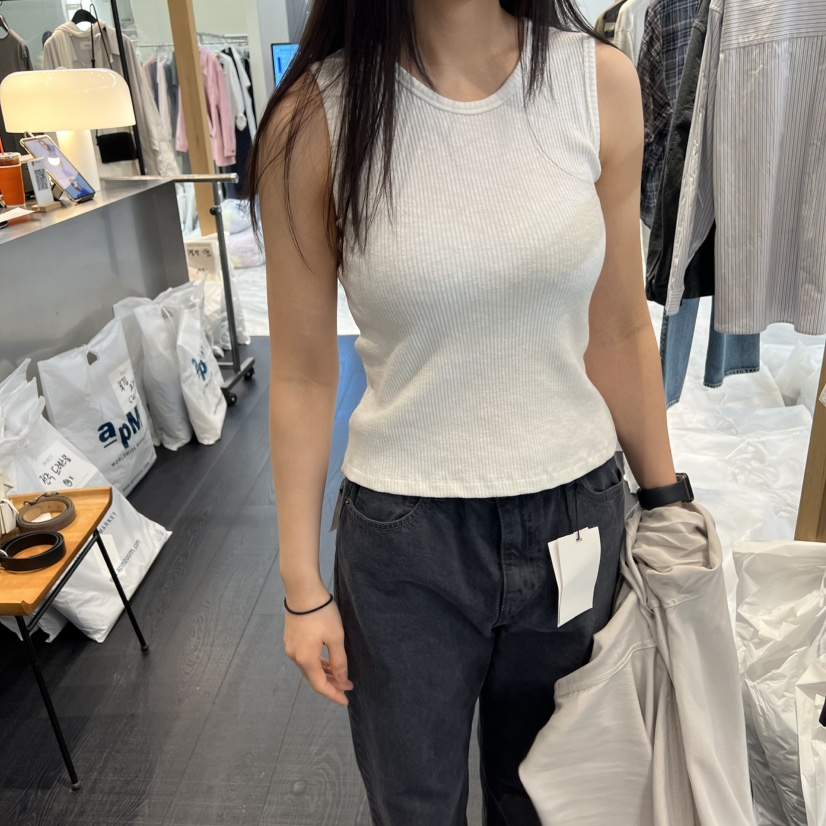 OBJECT韓國代購女士新款人氣推薦時尚熱賣職業26春夏吊帶背心OBJECT吊帶/背心