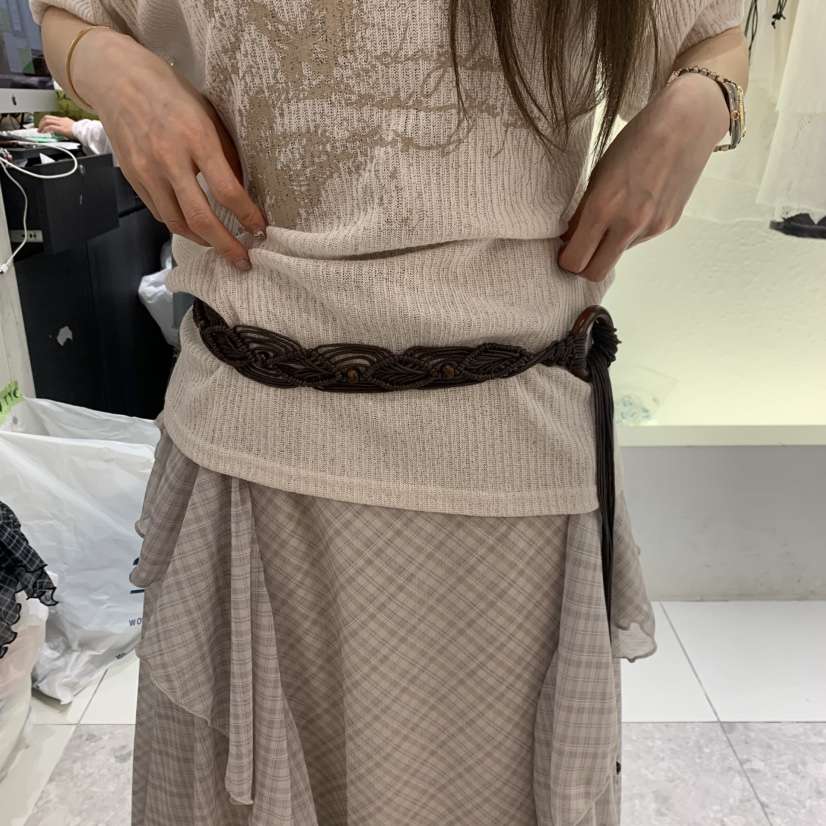 TYCHE韓國東大門直郵女士新款休閑人氣時尚26春夏熱賣腰帶TYCHE腰帶