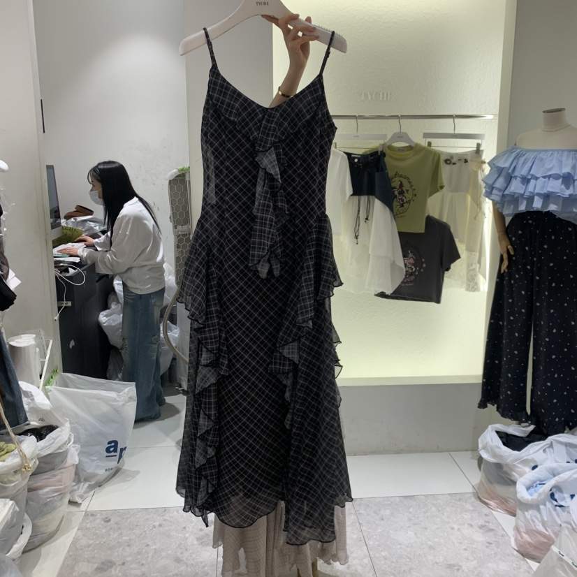 TYCHE韓國東大門直郵女裝新品休閑推薦時尚26春夏職業連衣裙TYCHE連衣裙