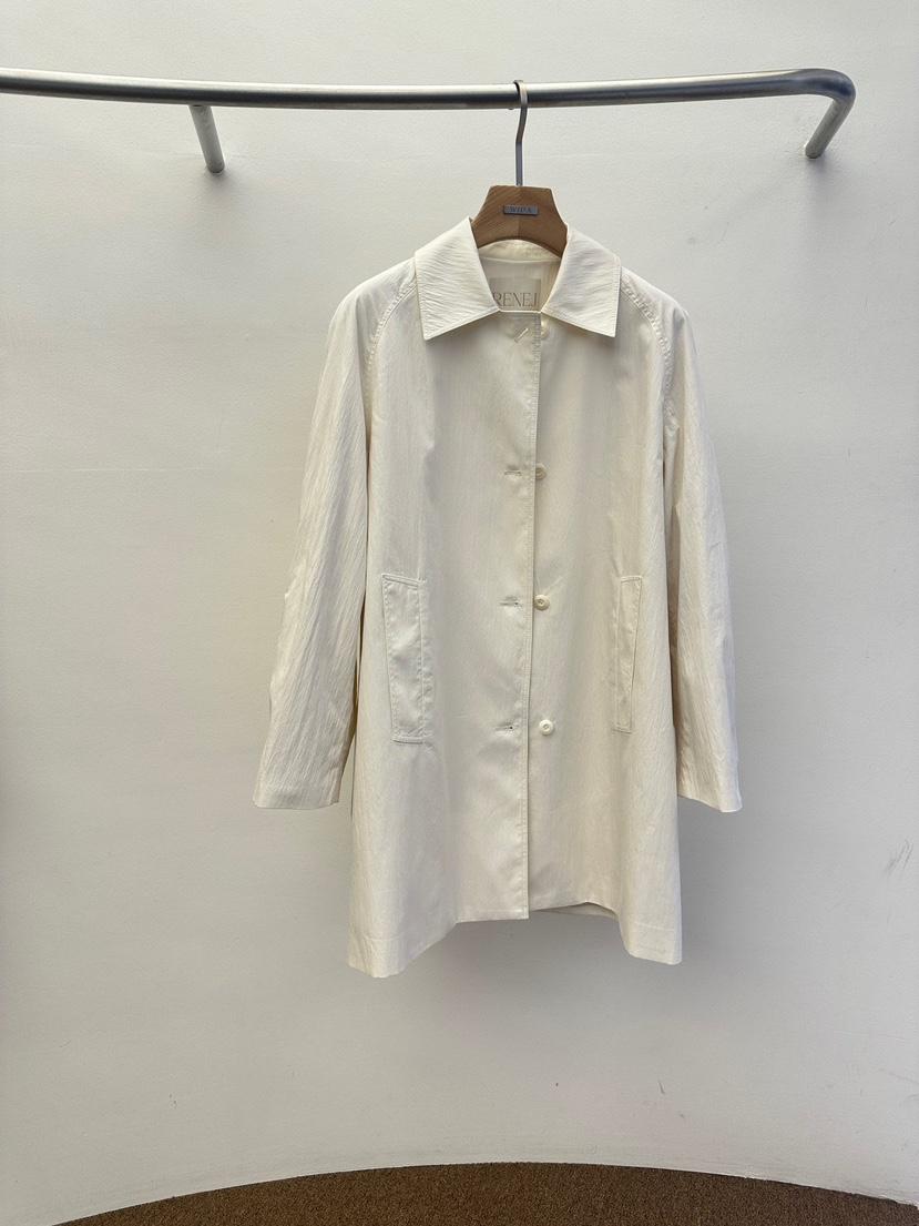 WIDA-P/RENEJ韓國直郵女裝新款職業人氣26春夏長款風衣WIDA-P/RENEJ長款風衣