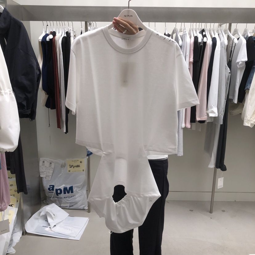 NUTPLAN韓國東大門代購女士新款休閑推薦人氣職業時尚T恤NUTPLANT恤