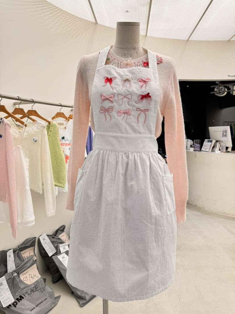 THORE韓國代購女士新款26春夏推薦時尚休閑連衣裙不含內搭THORE連衣裙