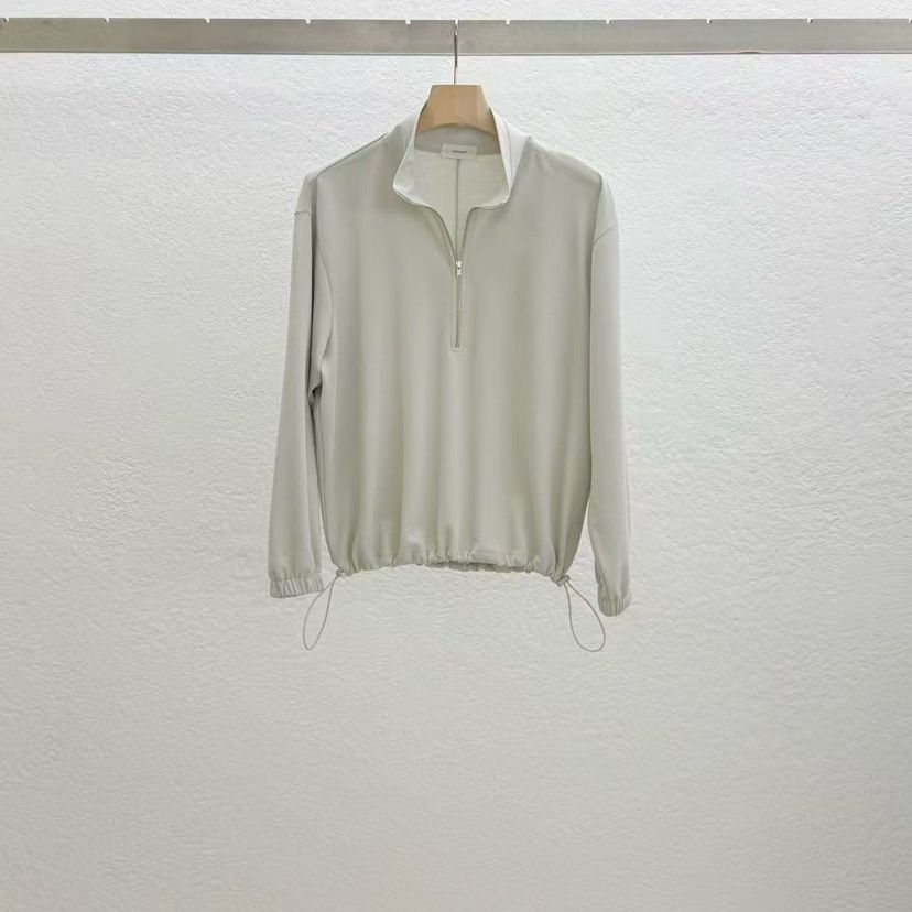 STATEMENT韓國東大門直郵女裝新品休閑熱賣職業26春夏衛衣拉鏈STATEMENT衛衣