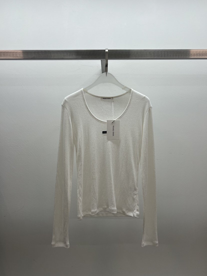 WEARABLE-L韓國代購女士新款人氣推薦時尚休閑職業長袖T恤WEARABLE長袖T恤