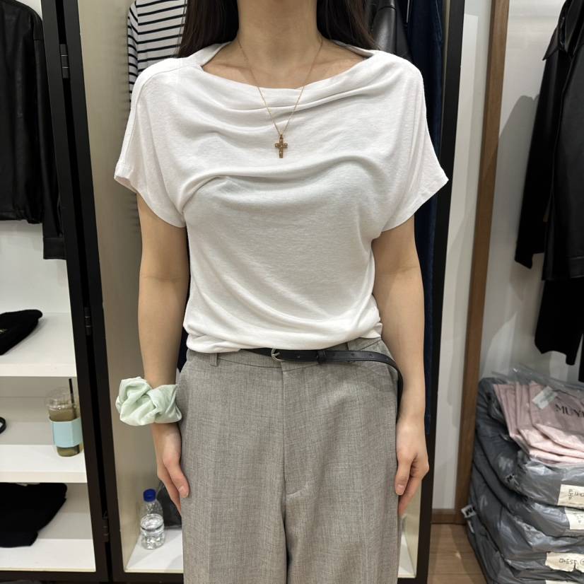 MUYBIEN韓國直郵女士新款26春夏推薦熱賣人氣休閑時尚T恤MUYBIENT恤