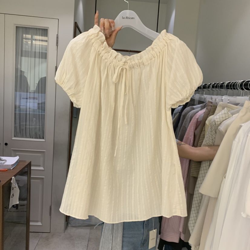 LE AHICON韓國直郵實拍女裝新品時尚推薦熱賣襯衫蕾絲衫Le Ahicon襯衫/蕾絲衫