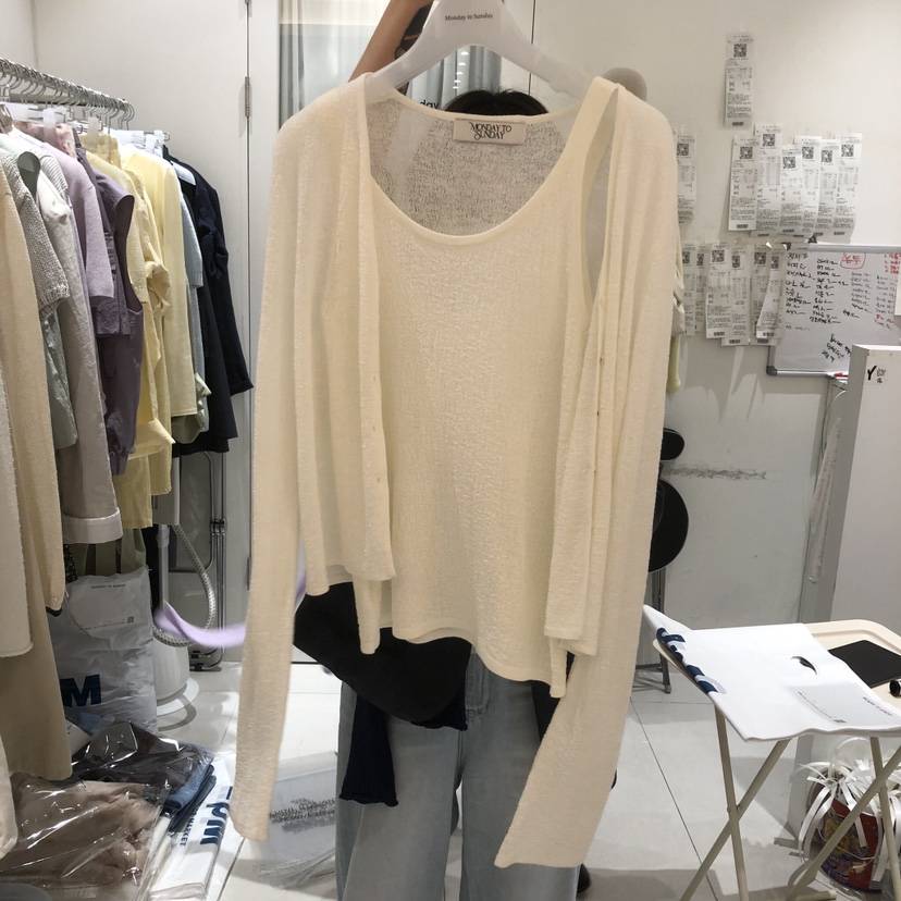 MONDAY TO SUNDAY韓國直郵女裝新品時尚休閑26春夏套裝套裝MONDAY TO SUNDAY套裝