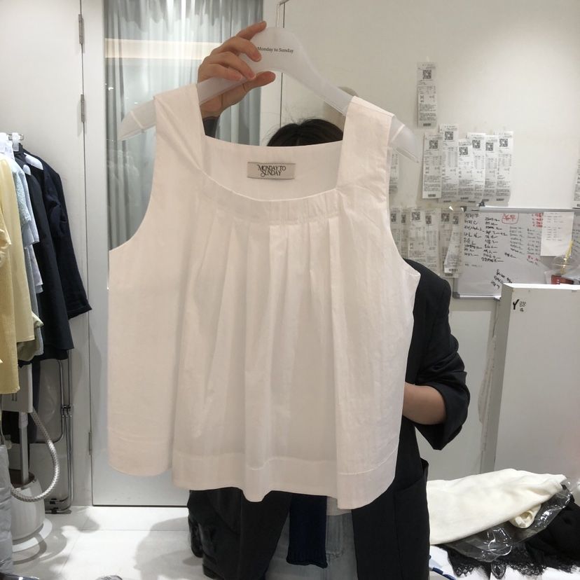 MONDAY TO SUNDAY韓國東大門直郵女裝新款熱賣吊帶背心MONDAY TO SUNDAY吊帶/背心