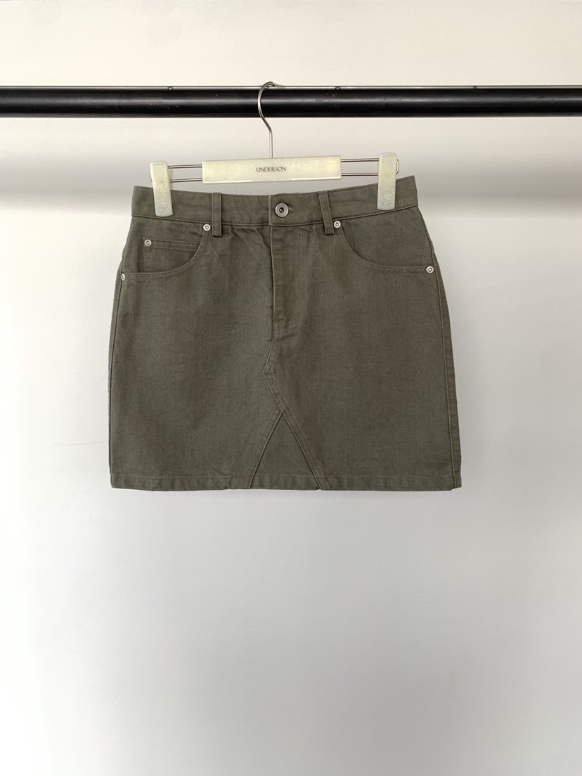 UNDERSON韓國東大門代購女裝新品職業26春夏人氣時尚短裙UNDERSON短裙