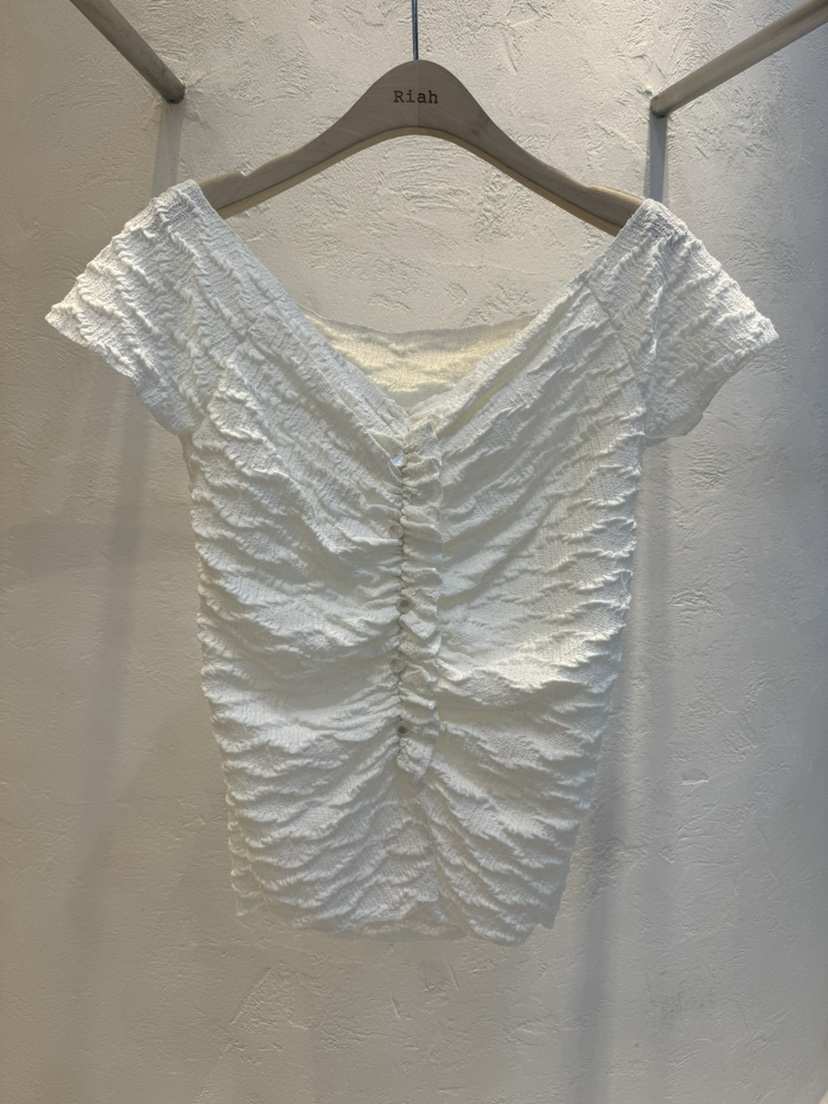 RIAH韓國代購女士新款26春夏休閑熱賣時尚推薦職業人氣T恤RIAHT恤