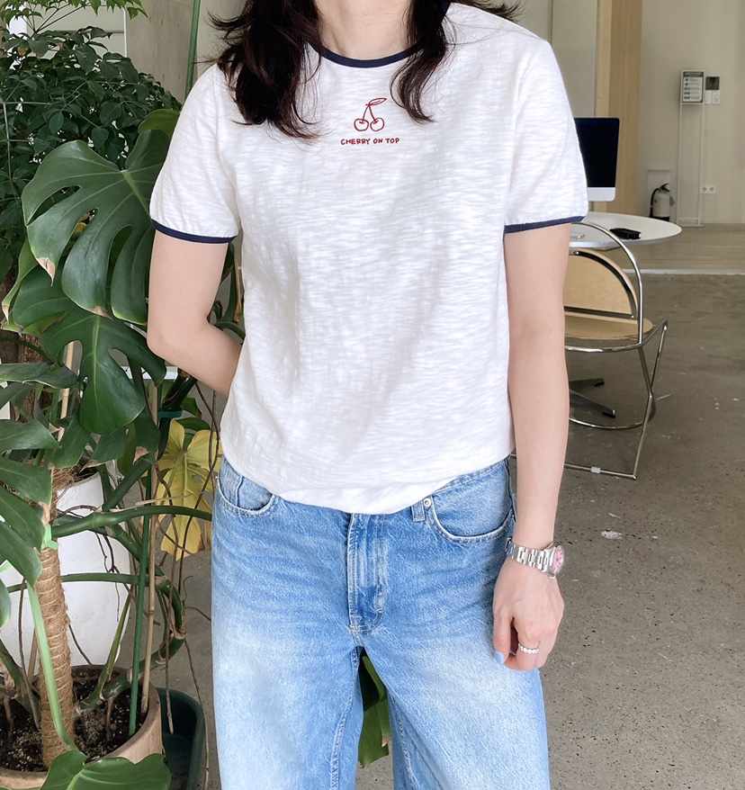 GLAD SOME韓國代購女裝新款人氣時尚熱賣推薦休閑職業T恤GLAD SOMET恤