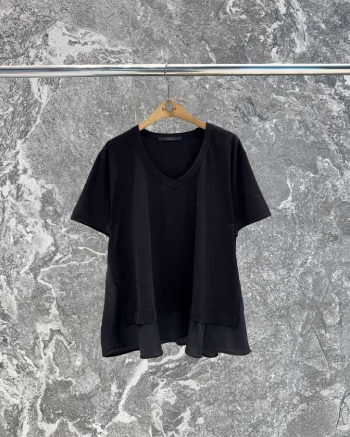 ROOKIE BUD韓國直郵女裝新品時尚職業休閑26春夏人氣T恤ROOKIE BUD-PT恤