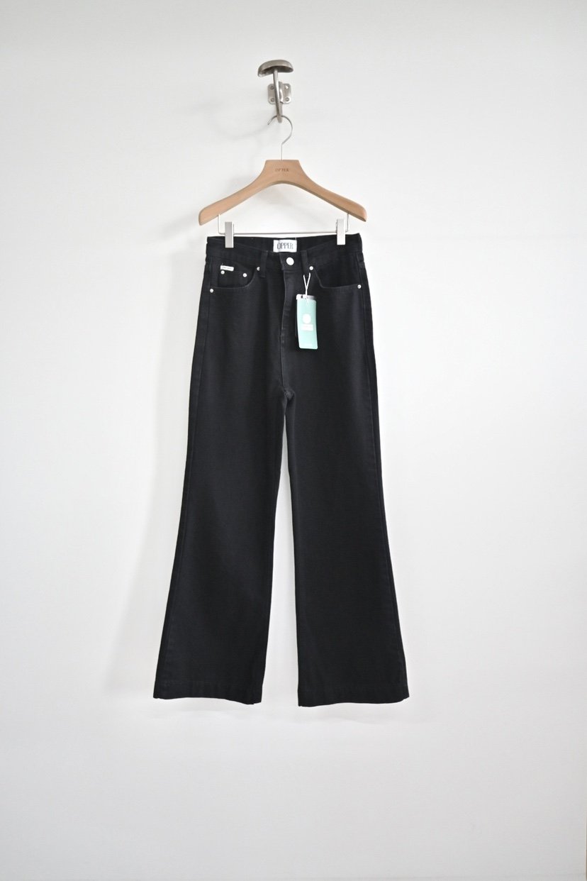 OP PER韓國東大門代購女士新品推薦時尚休閑人氣休閑褲喇叭OPPER-simplebeige休閑褲