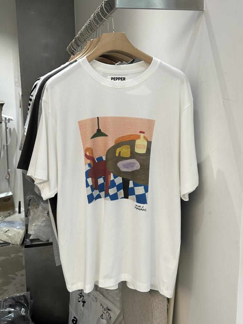 PEPPER-L韓國東大門直郵女士新款時尚26春夏職業推薦T恤PEPPERT恤