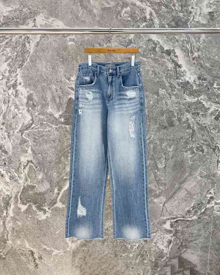 ROOKIE BUD韓國代購女士新款職業時尚人氣26春夏熱賣牛仔褲ROOKIE BUD-P牛仔褲