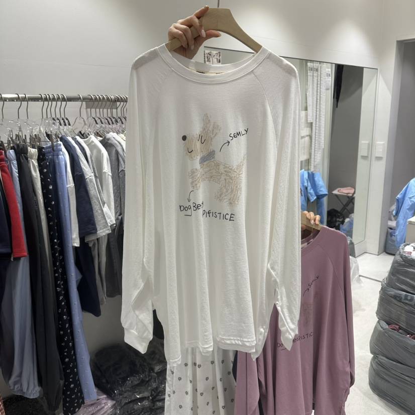 COMBO韓國代購女士新款熱賣人氣推薦時尚休閑職業長袖T恤COM_BO長袖T恤