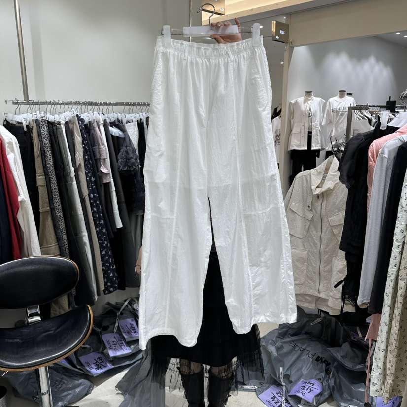 BENE韓國直郵實拍女裝新款熱賣休閑26春夏人氣休閑褲尼龍BENE休閑褲