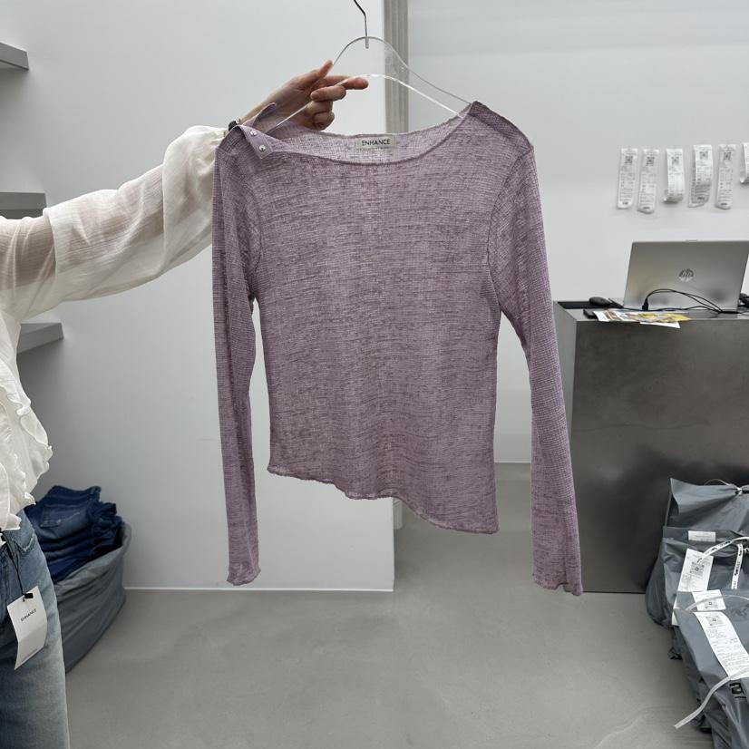ENHANCE韓國代購女裝新品推薦人氣職業休閑時尚熱賣針織衫ENHANCE/HOPESMORE針織衫