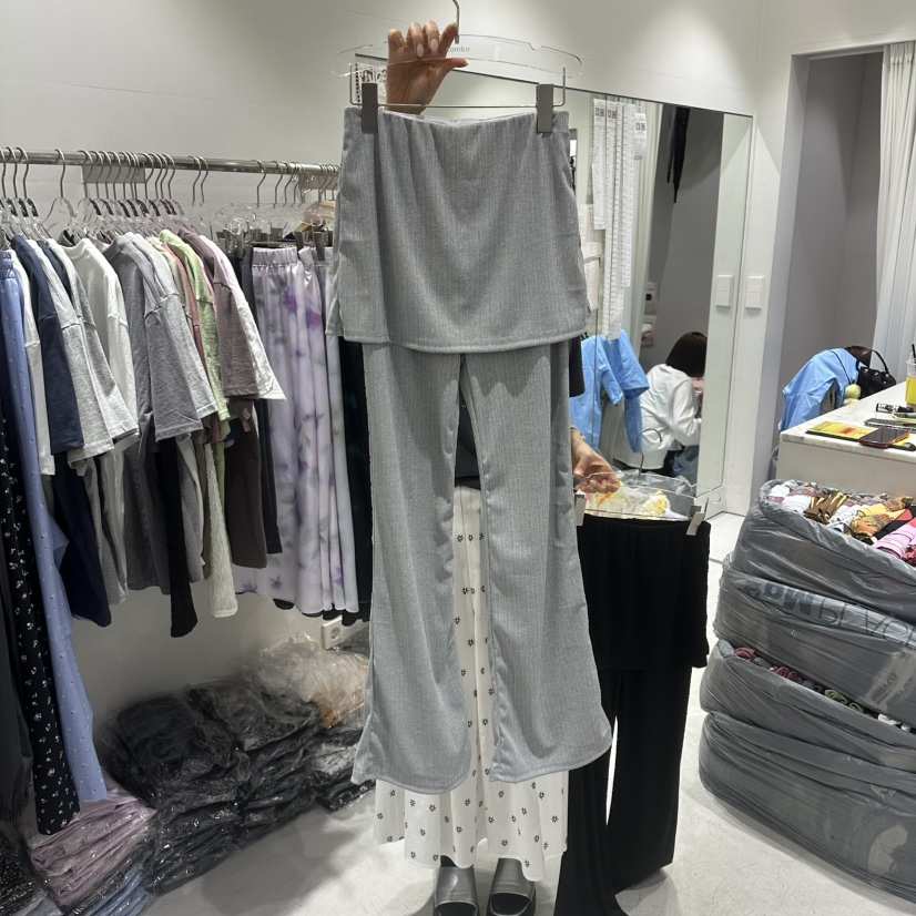 COMBO韓國直郵實拍女裝新品時尚熱賣人氣推薦26春夏職業裙褲COM_BO裙褲