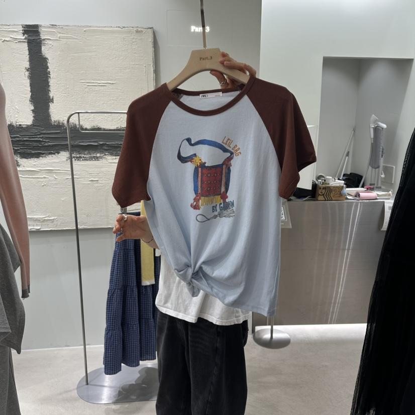 PART3韓國東大門直郵女裝新品人氣26春夏職業推薦熱賣T恤Part.3T恤