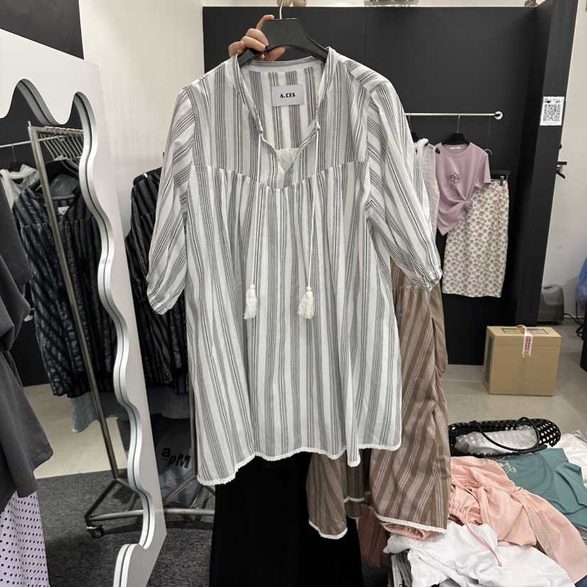 A.CES韓國直郵女裝新品職業26春夏人氣推薦熱賣時尚連衣裙A.CES連衣裙