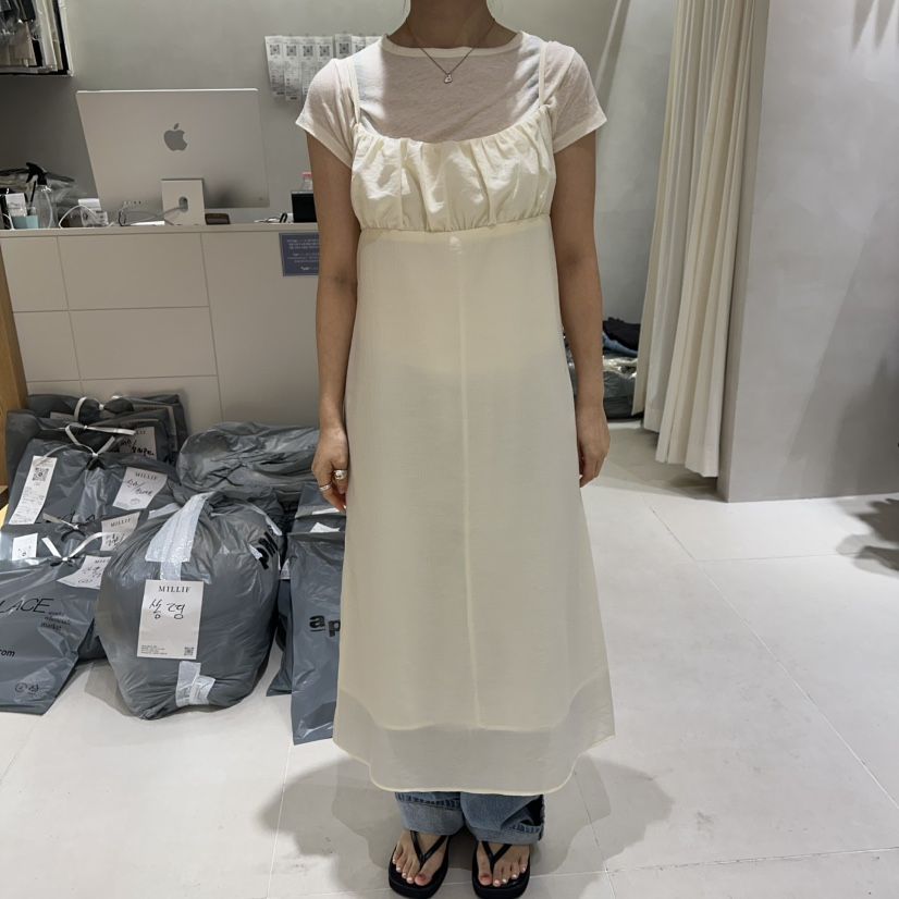 MILLIF韓國東大門直郵女士新品時尚熱賣人氣連衣裙不含內搭MILLIF連衣裙