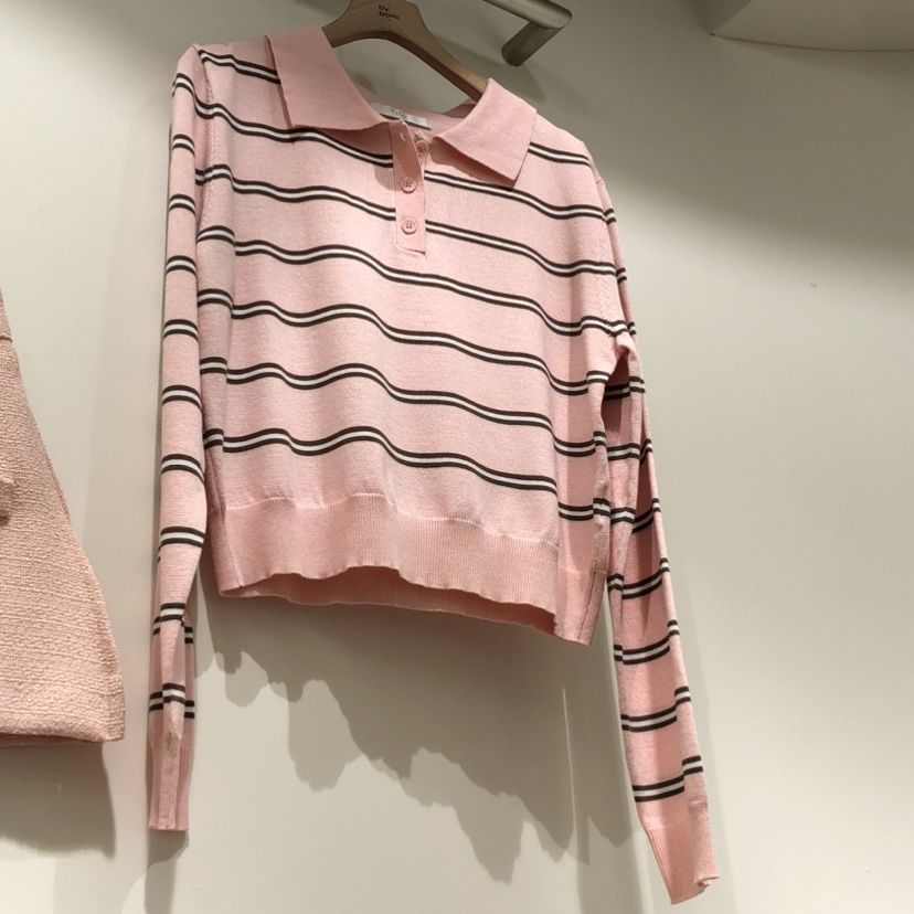 BY BOMI韓國直郵實拍女士新款26春夏職業熱賣休閑針織衫BY BOMI針織衫