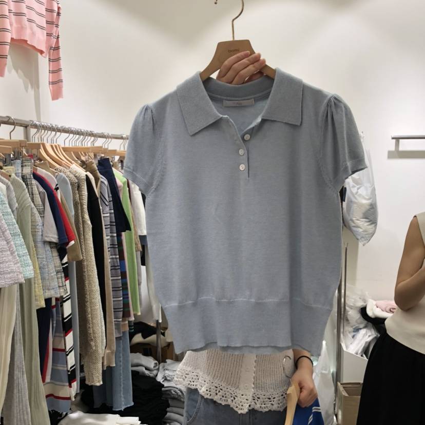 BY BOMI韓國東大門代購女裝新品時尚休閑推薦職業針織衫BY BOMI針織衫