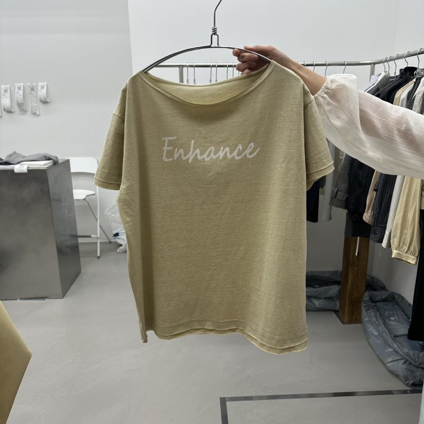 ENHANCE韓國直郵實拍女裝新款人氣時尚休閑職業26春夏T恤ENHANCE/HOPESMORET恤