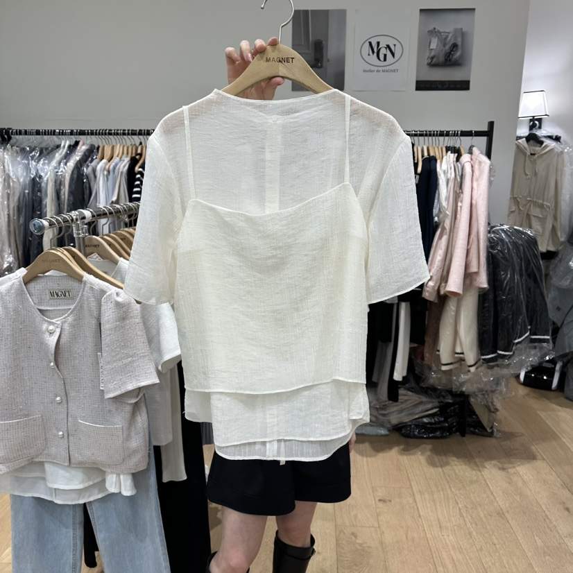 M.G.N韓國東大門直郵女裝新款職業26春夏套裝兩件套套裝MAGNET套裝