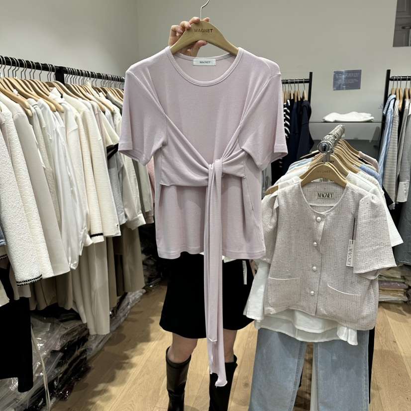 M.G.N韓國代購女士新品26春夏推薦休閑時尚職業熱賣T恤MAGNETT恤