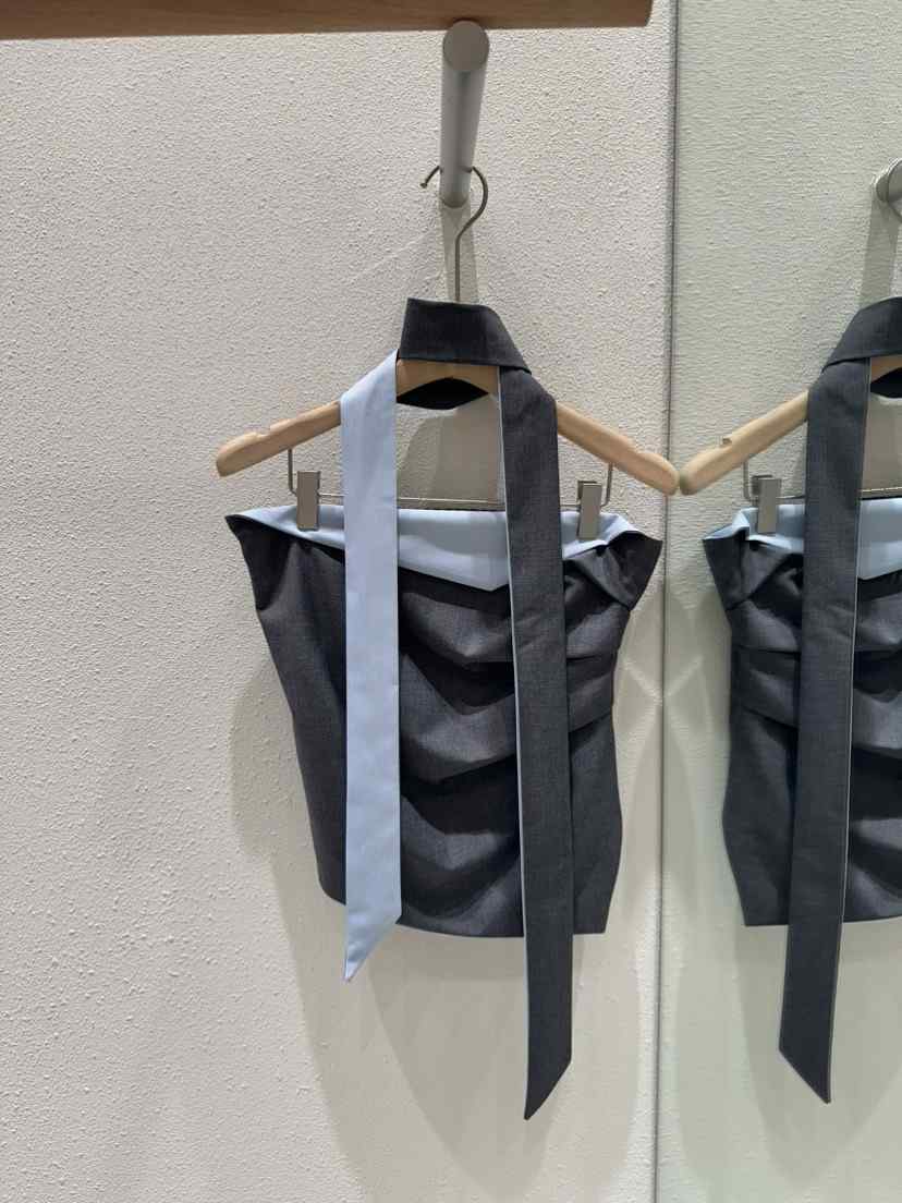 MARKE-P韓國代購女士新款推薦人氣職業26春夏吊帶背心含領帶MARKE-P吊帶/背心