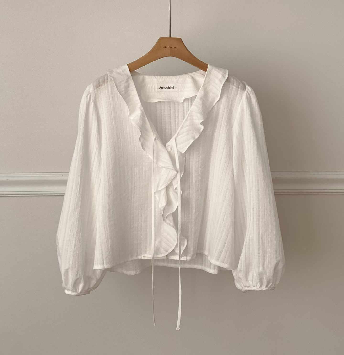 TONEOF/ARRICCHISI韓國東大門代購女士新品人氣襯衫蕾絲衫OHEN襯衫/蕾絲衫