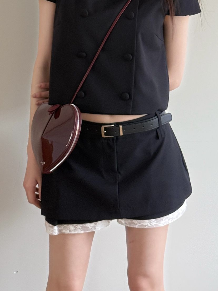 MARKE-P韓國東大門直郵女裝新品人氣職業裙褲不含腰帶蕾絲MARKE-P裙褲