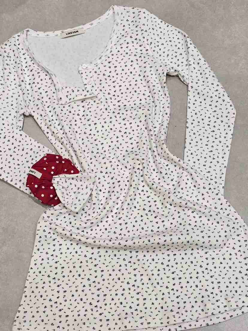 LIKEVAM韓國直郵實拍女裝新款時尚休閑熱賣26春夏職業連衣裙LIKEVAM連衣裙