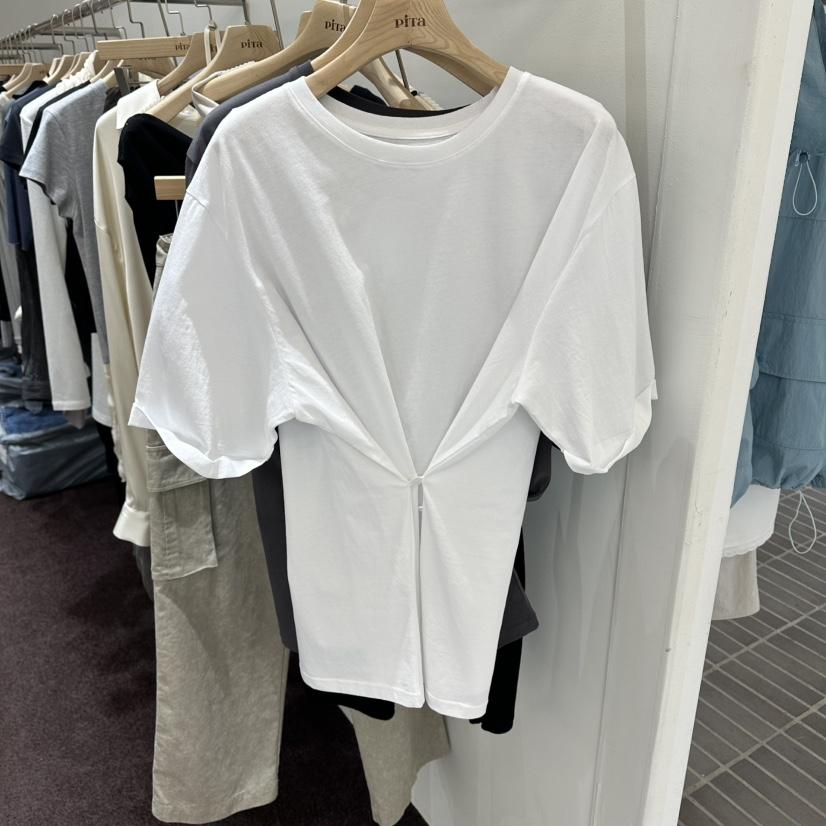 PITA/THEVERLIN韓國東大門直郵女士新款26春夏熱賣時尚T恤PITA/THEVERLINT恤