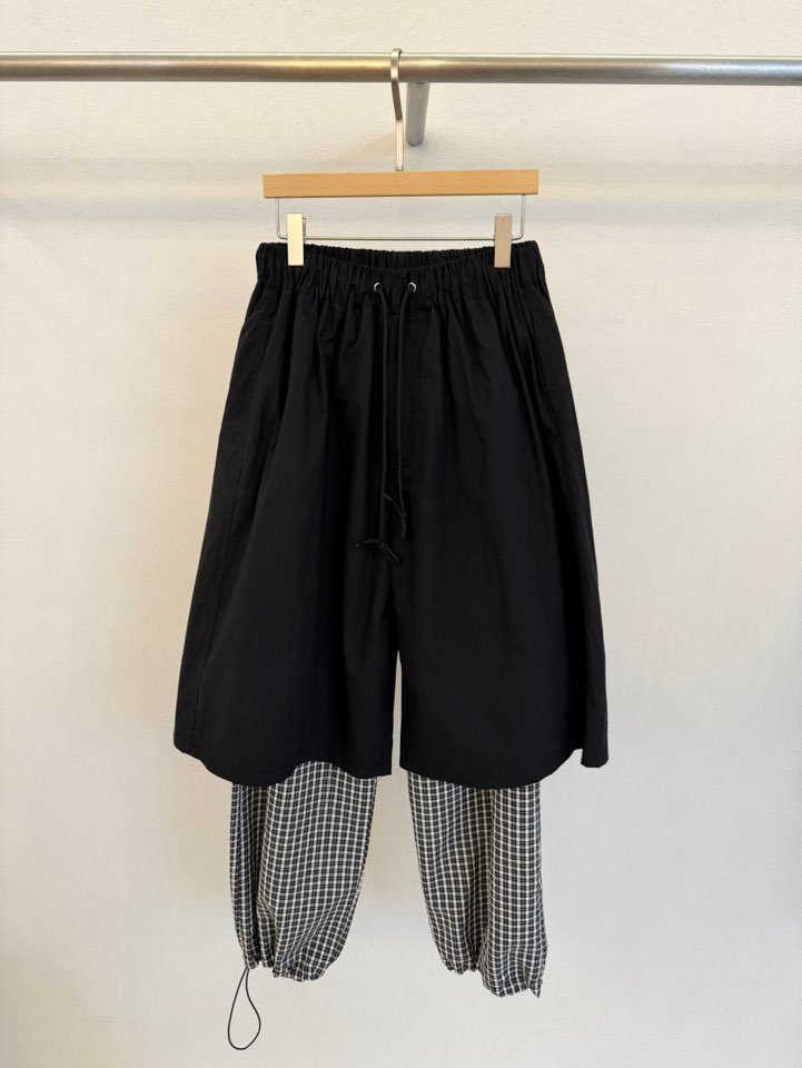 FORM韓國東大門直郵女裝新款人氣職業推薦時尚休閑褲格紋FORM休閑褲