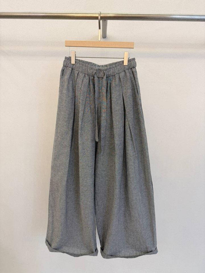 FORM韓國東大門直郵女裝新款職業26春夏時尚休閑褲亞麻布FORM休閑褲